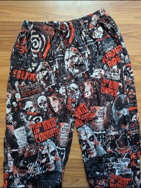Fright Rags House Of 1000 Corpses Horror Pajama Lounge Pants Large